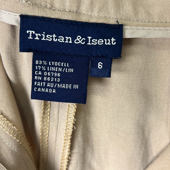 Tristan Waistcoat Vest & Hi rise wide leg Pants Two Set Size Medium - Picture 11 of 13